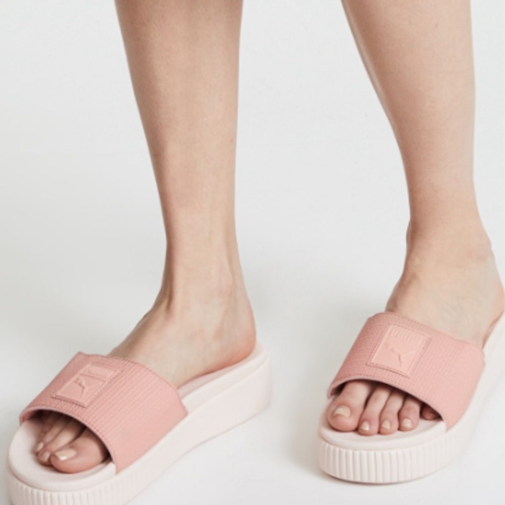 Puma Bold Platform Slide Pearl sz 7